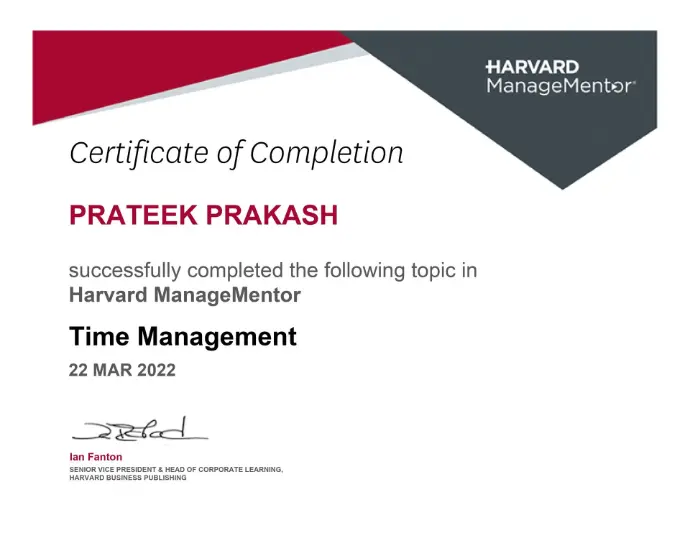 Time Management